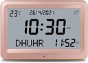 7MD Package Contains 1 x 7MD Wall Quran Speaker 1 x 7MD Long Lasting Perfume and 1 x 7MD Azan Clock With Prayer & Azan Reminders