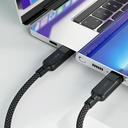 Acefast  Charging Fast Charging Data Cable USB C 50 2 USB C AI Intelligent Distribution High Power Aluminum Alloy and Nylon Braid |C5-11|