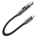Acefast Fast Charging Data Cable USB A USB C to USB C 60W Zinc Alloy Nylon Braid Durable 0.2m |C13-05|