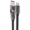 Acefast Fast Charging Data Cable USB A USB C to USB C 60W Zinc Alloy Nylon Braid Durable 0.2m |C13-05|