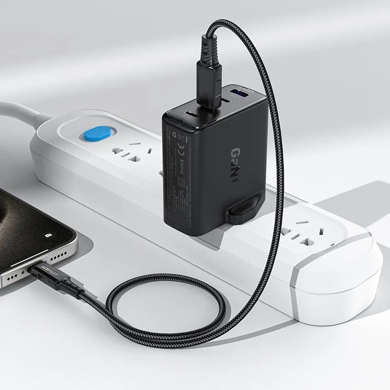 Acefast 100W GaN Fast Charger with 4 Ports 3 USB-C 1 USB-A PD QC4+ Multi-Device Charging UK Plug |A97|