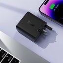 Acefast 100W GaN Fast Charger with 4 Ports 3 USB-C 1 USB-A PD QC4+ Multi-Device Charging UK Plug |A97|