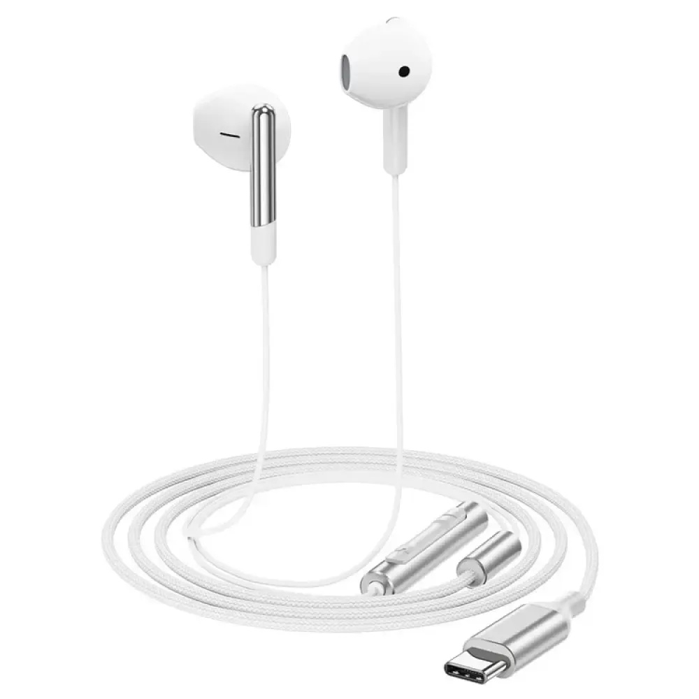 Acefast Wired Earphones USB C with Mic Clear Sound Comfortable Fit Digital Chip for High-Quality Audio |L3|