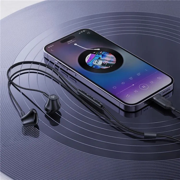 Acefast Wired Earphones USB-C with Mic Clear Sound Comfortable Fit 1.2m Tangle Free Cable for Phone and Tablet |L2|