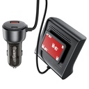 Acefast Fast IN Car Charger Splitter 138W 2 USB C 4 USB A Ports Digital Display Smart Charging for Phones Tablets Laptops |B11|