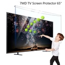 7MD Package Contains 1 x 7MD 65" Ultra Clear Screen Protector  and 1 x 7MD 65 Inch 4K UHD QLED Smart TV With 1 Year 7MD Subs
