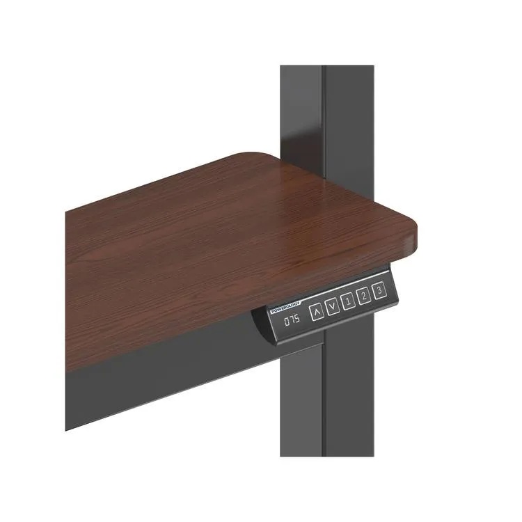 Powerology Electric TV Stand with Vertical Height Adjustment for 37"- 86" TVs Stable Durable with Easy Control Panel