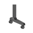 Powerology Electric TV Stand with Vertical Height Adjustment for 37"- 86" TVs Stable Durable with Easy Control Panel