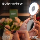 Promate 360° Rotatable Ultra Slim MagSafe Compatible Rechargeable LED Ring Light |MagHalo-Pro|