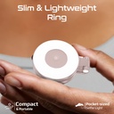 Promate 360° Rotatable Ultra Slim MagSafe Compatible Rechargeable LED Ring Light |MagHalo-Pro|