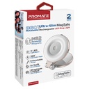 Promate 360° Rotatable Ultra Slim MagSafe Compatible Rechargeable LED Ring Light |MagHalo-Pro|