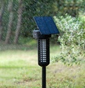 7MD Solar Garden & Wall Mount Insect Killer 5W 800V UV LED Accurate Tracking Solar & USB Rechargeable Rainproof Design