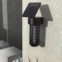 7MD Solar Garden & Wall Mount Insect Killer 5W 800V UV LED Accurate Tracking Solar & USB Rechargeable Rainproof Design