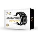 7MD Car Tire Pressure Monitoring System TPMS for Real Time Safety and Performance Monitoring With Leak & Temperature Warnings