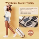 7MD Mini Iron Lightweight & Portable Travel Iron Compact Dual Voltage 302F High Temperature for Quick Wrinkle Removal |7MD-301|