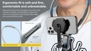 7MD 2 in 1 Halter Stand Magnetic Phone Holder Camera Bracket Compatible with iPhone 12 and Above