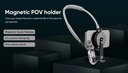 7MD 2 in 1 Halter Stand Magnetic Phone Holder Camera Bracket Compatible with iPhone 12 and Above