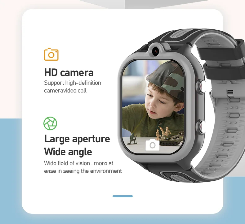 7MD 4G Kids Smart Watch GPS Tracker Waterproof Video Call SOS Smartwatch with Camera for Children