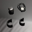 Weslamic iTasbih Salam Zikr Ring Smart Tasbeeh Counter Daily Prayer Reminder OLED DIsplay Cloud Sync Magnetic Charger & Long Battery Life |iTasbih-Salam|