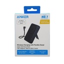 Ghaith Anker Zolo Power Bank Wireless Charging with Flexible Stand 10K Magnetic Built In USB C Cable With 7.5W Wireless Charging Ability