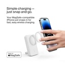 Ghaith Belkin Boost Charge Magnetic Wireless Power Bank 5000mAh with Kickstand Fast Charging for iPhone |3624HG|