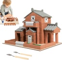 Ghaith Children's House Building Set 3D Home Construction Kit Colorful Stacking Blocks for Boys and Girls Educational Toy