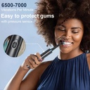 Ghaith & Qalby Etmaan Deep Clean 3D Rechargeable Electric Toothbrush Ultra Sonic Rotating Brush for Whitening and Plaque Removal