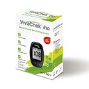 Ghaith & Qalby Etmaan VivaChek Ino Blood Glucose Monitoring System with 900 Memory Automatic Control Solution Recognition & Haematocrit Correction |VGM01|