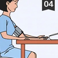 Ghaith & Qalby Etmaan iGen Automatic Blood Pressure Monitor USB Rechargeable Large LCD Display High Accuracy with Memory Storage |BP 300|