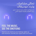 Yasmina Lite AI Smart Bluetooth Speaker with Voice Assistant WiFi and Bluetooth Compact Design for Music and Smart Control