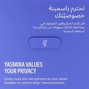 Yasmina Lite AI Smart Bluetooth Speaker with Voice Assistant WiFi and Bluetooth Compact Design for Music and Smart Control