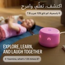 Yasmina Lite AI Smart Bluetooth Speaker with Voice Assistant WiFi and Bluetooth Compact Design for Music and Smart Control