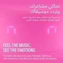 Yasmina Lite AI Smart Bluetooth Speaker with Voice Assistant WiFi and Bluetooth Compact Design for Music and Smart Control