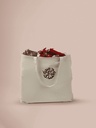 Ghaith & Qalby Etmaan Foldable Annas Linnas Tote Shopping Bag Reusable Eco Friendly Cotton Lightweight with Interior Pocket