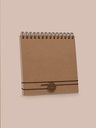 Ghaith & Qalby Etmaan Sketchbook Spiral Bound 17x17cm High Quality Paper for Sketching Writing & Creative Designs