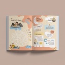 Ghaith and Qalby Etmaan Ghaiths Ramadan Notebook Kids Learning Activity Book with Stickers and Certificate"