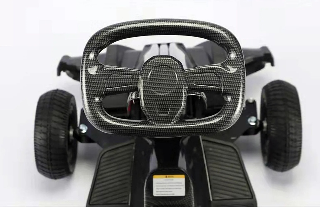 Four Wheel Electric Drift Scooter For Kids  LED Lights  Bluetooth Speaker  Handbrake  3 Speeds | K9 |