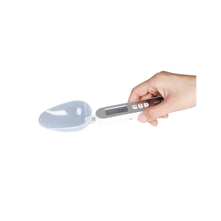 Green Lion Digital Spoon Scale with Precision Measurement Tare Function LCD Display and Extra Spoon |GNDISPONSL|