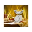Green Lion Vintage Kitchen Scale 20g Division 5kg Stainless Steel Bowl Calibrating Dial Analog Display Dishwasher Safe Bowl Tare Function Precision Baking Scale |GL-SL2|