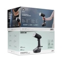 Green Lion Steam Mate X Garment Steamer Fast Heating 300mL Water Tank 1500W Compact and Portable Clothes Steamer |GNGS1500WBLK|
