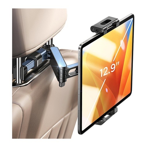7MD Car Backseat Tablet Holder Adjustable Headrest Mount for iPad and Tablets 4 to 11 Inch Travel Essentials for Kids and Adults