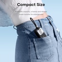 7MD 3 in 1 Fast Charging Power Bank 5000mAh PD 30W Type C Travel Friendly Portable easy to Store Convenient and Fast Foldable Plug |7MD2477|