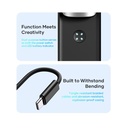 7MD 3 in 1 Fast Charging Power Bank 5000mAh PD 30W Type C Travel Friendly Portable easy to Store Convenient and Fast Foldable Plug |7MD2477|