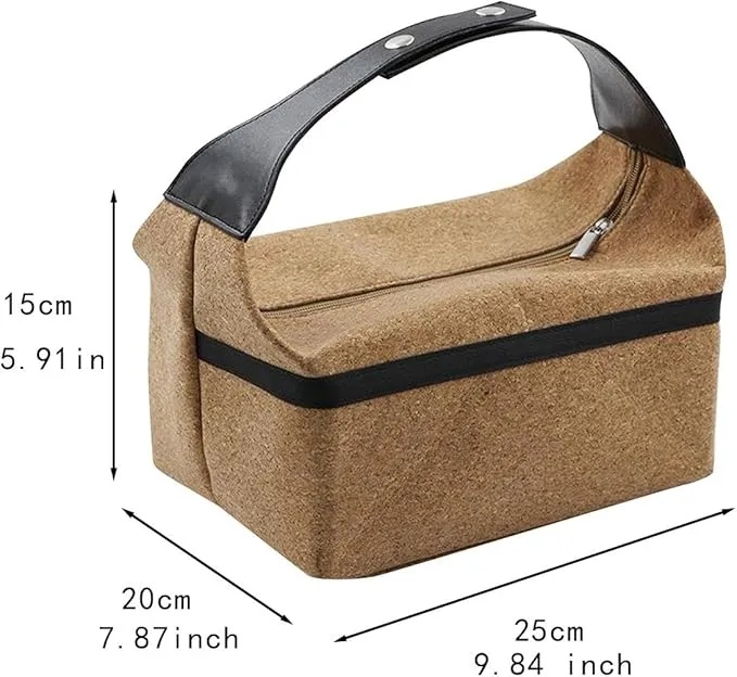 Ghaith and Qalby Etmaan Compact Storage Bag for Coffee Set with Coffee Filter Papers Coffee Container Grinder and Pot