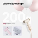 SUCH Super Mini High Speed Hair Dryer Lightweight 110000 RPM Brushless Motor Portable Travel Hair Styling with Care |HP10|