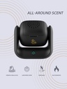 Ghaith and Qalby Etmaan Rotational Incense Burner Strong Fragrance LED Indicator Portable Fast Charging Long Battery Life