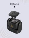 Ghaith and Qalby Etmaan Rotational Incense Burner Strong Fragrance LED Indicator Portable Fast Charging Long Battery Life