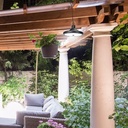 Ghaith and Qalby Etmaan LED Solar Motion Sensor Pendant Light with Remote Control Waterproof Outdoor Indoor Lighting