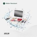 Green Lion Fest Makeup Bag with Lighted Mirror 72 LED Beads Touch Control 2000mAh Battery Adjustable Brightness Travel Friendly Water Resistant |GL-MR14||GNFSMAKBGPK|