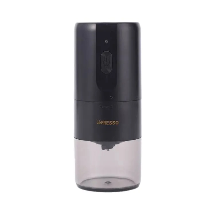 LePresso Conical Burr Grinder Portable Coffee Bean Grinder with Adjustable Grind Size 25G Bean Capacity 160g Powder Container Type C Charging 1200mAh Battery |LP032||LPCFFM0032|
